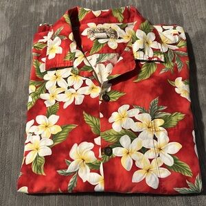 Blue Hawaii button down shirt